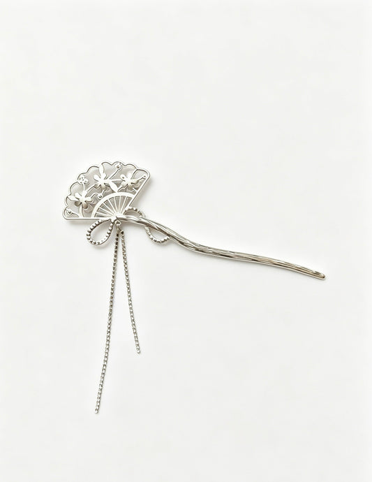 Arthurelle Alloy Floral Fan Hair Stick Accessory