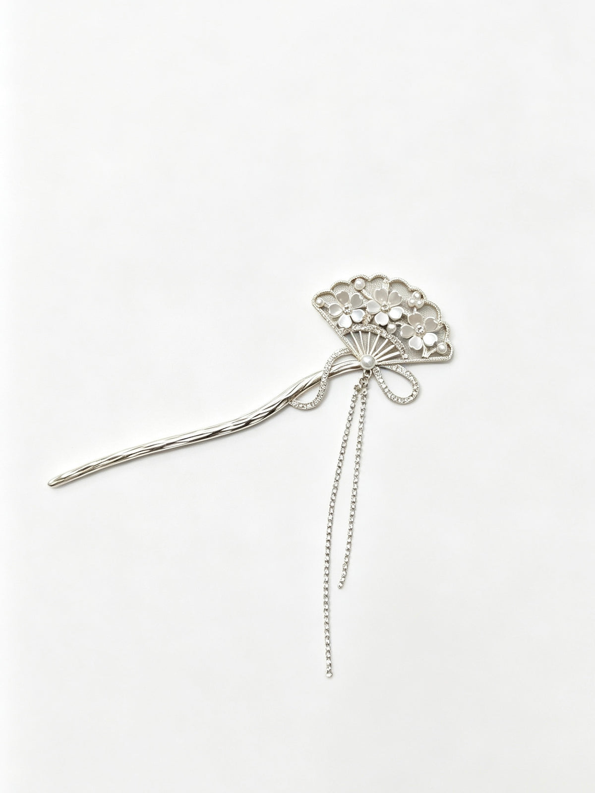 Arthurelle Alloy Floral Fan Hair Stick Accessory