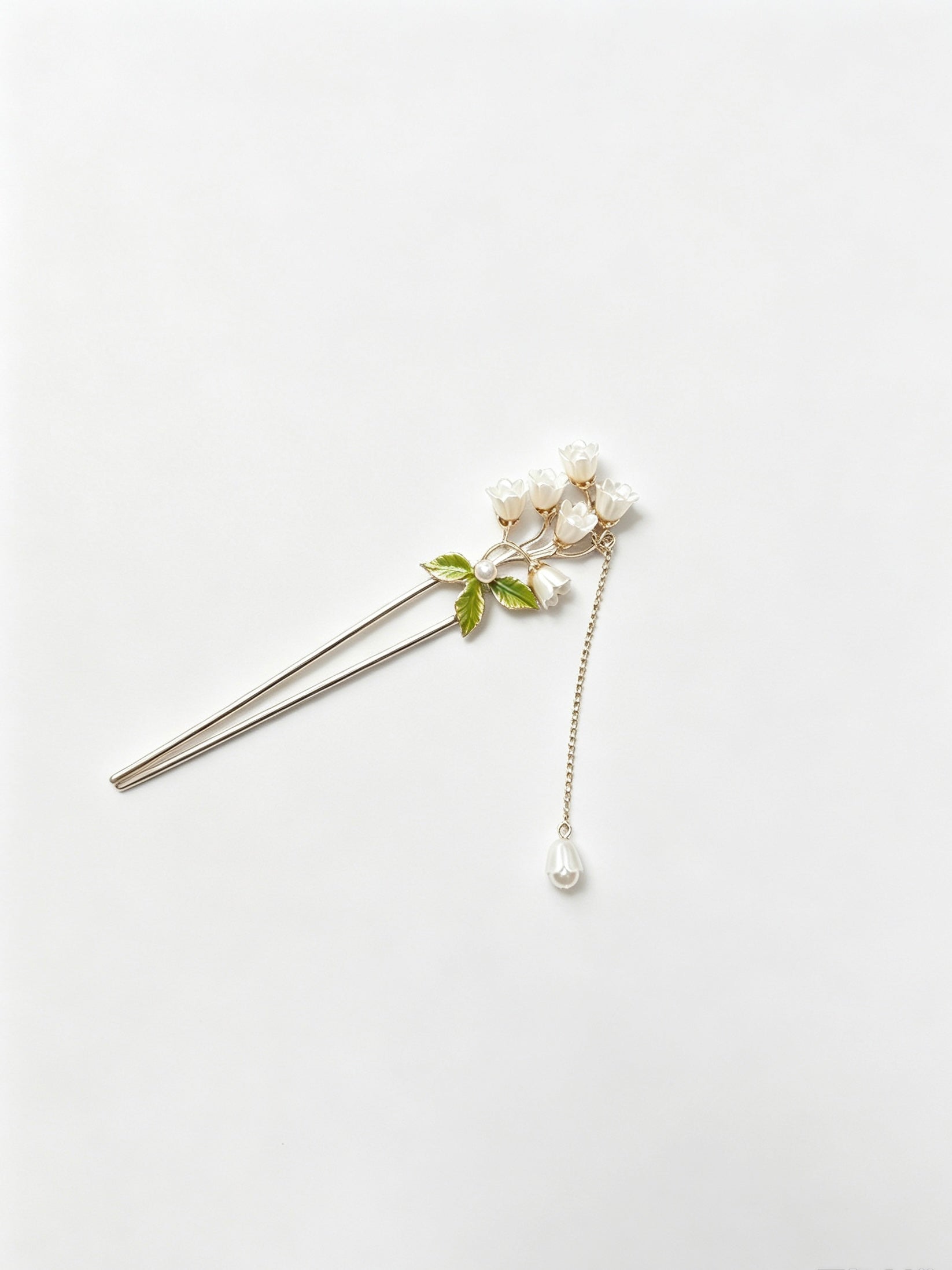 Joseph Arthur Alloy Floral Double Hair Stick Accessory