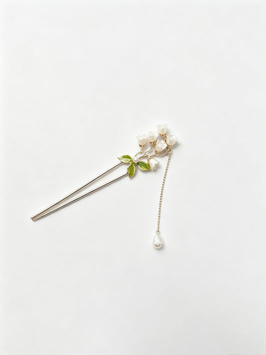 Joseph Arthur Alloy Floral Double Hair Stick Accessory