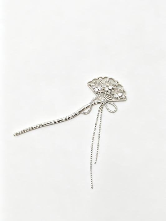 Joseph Arthur Alloy Floral Fan Hair Stick Accessory