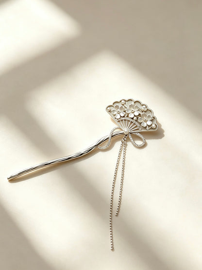 Joseph Arthur Alloy Floral Fan Hair Stick Accessory