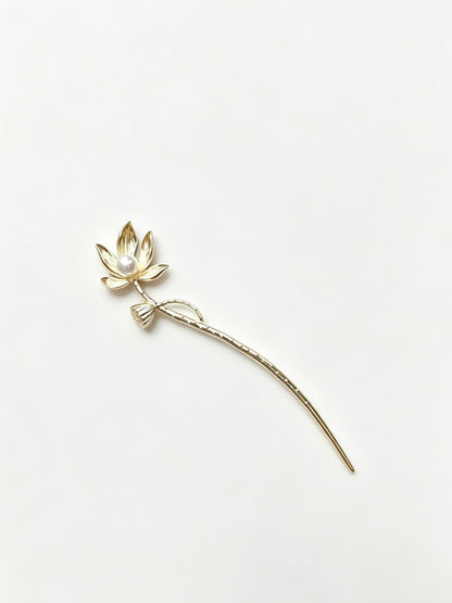 Joseph Arthur Alloy Floral Hair Stick Hair Accessory