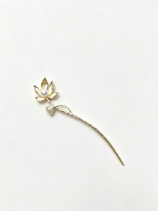 Joseph Arthur Alloy Floral Hair Stick Hair Accessory