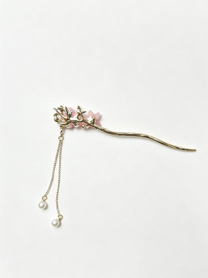 Joseph Arthur Alloy Floral Pendant Hair Stick Accessory