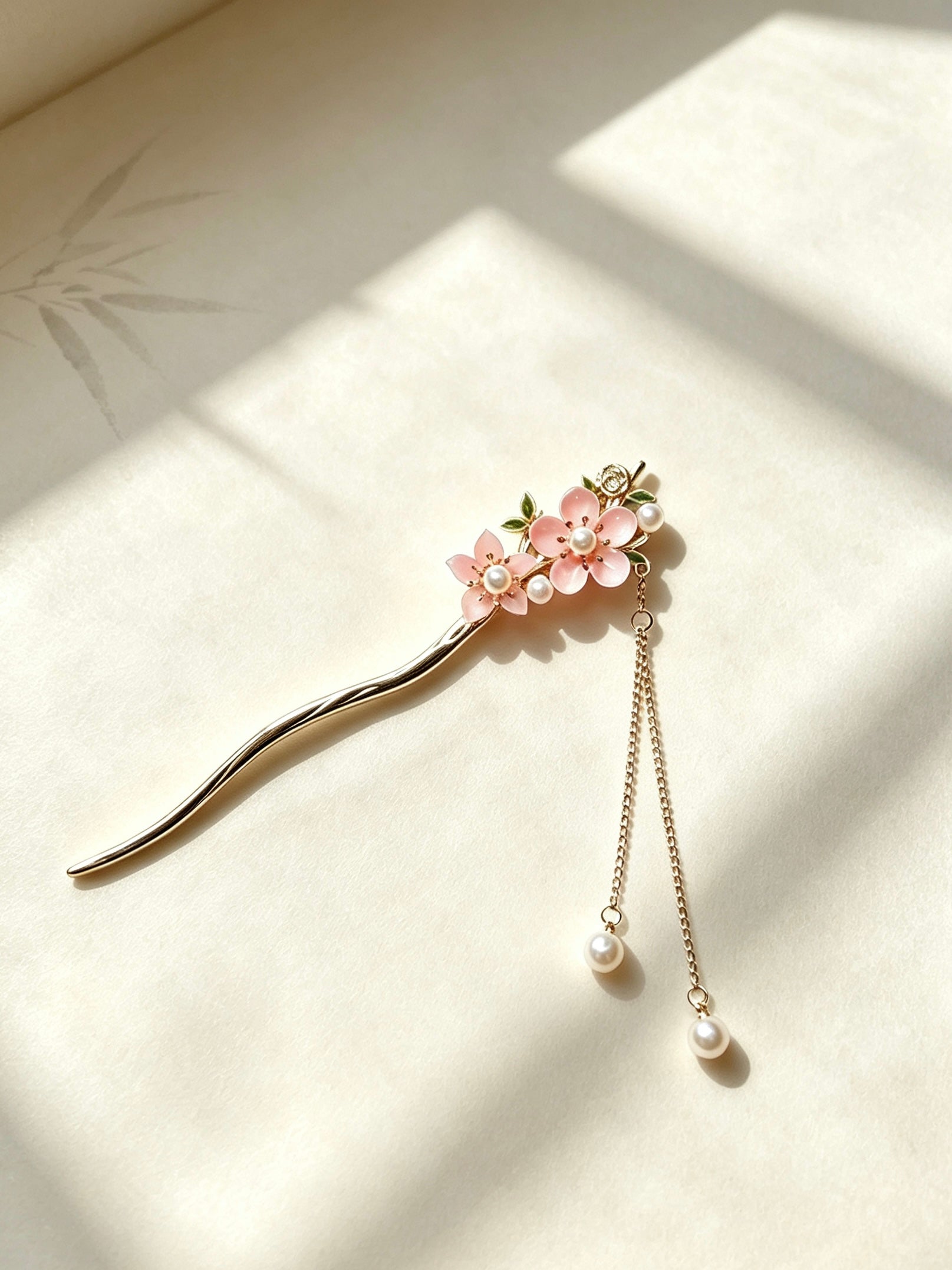 Joseph Arthur Alloy Floral Pendant Hair Stick Accessory