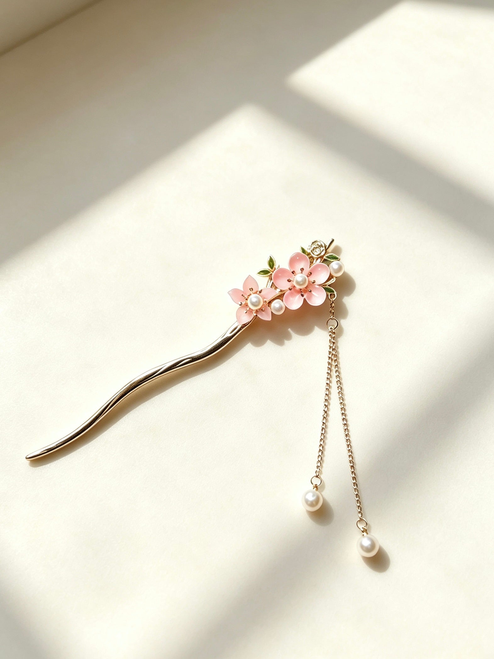 Joseph Arthur Alloy Floral Pendant Hair Stick Accessory