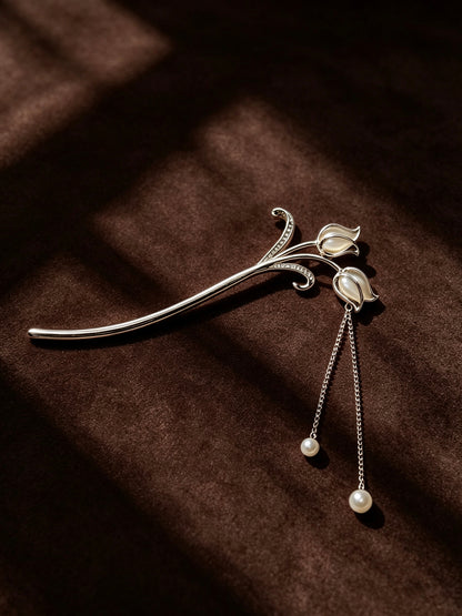 Joseph Arthur Branch Ornament Hair Stick with Pendant