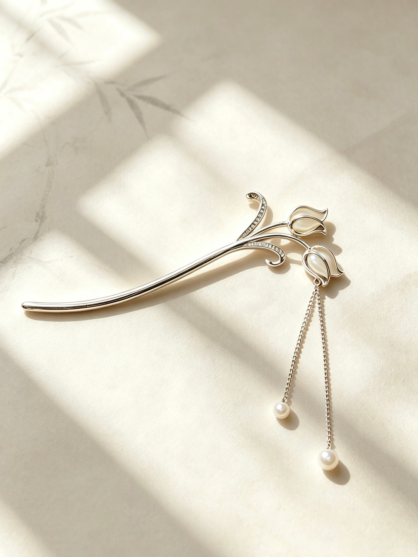 Joseph Arthur Branch Ornament Hair Stick with Pendant