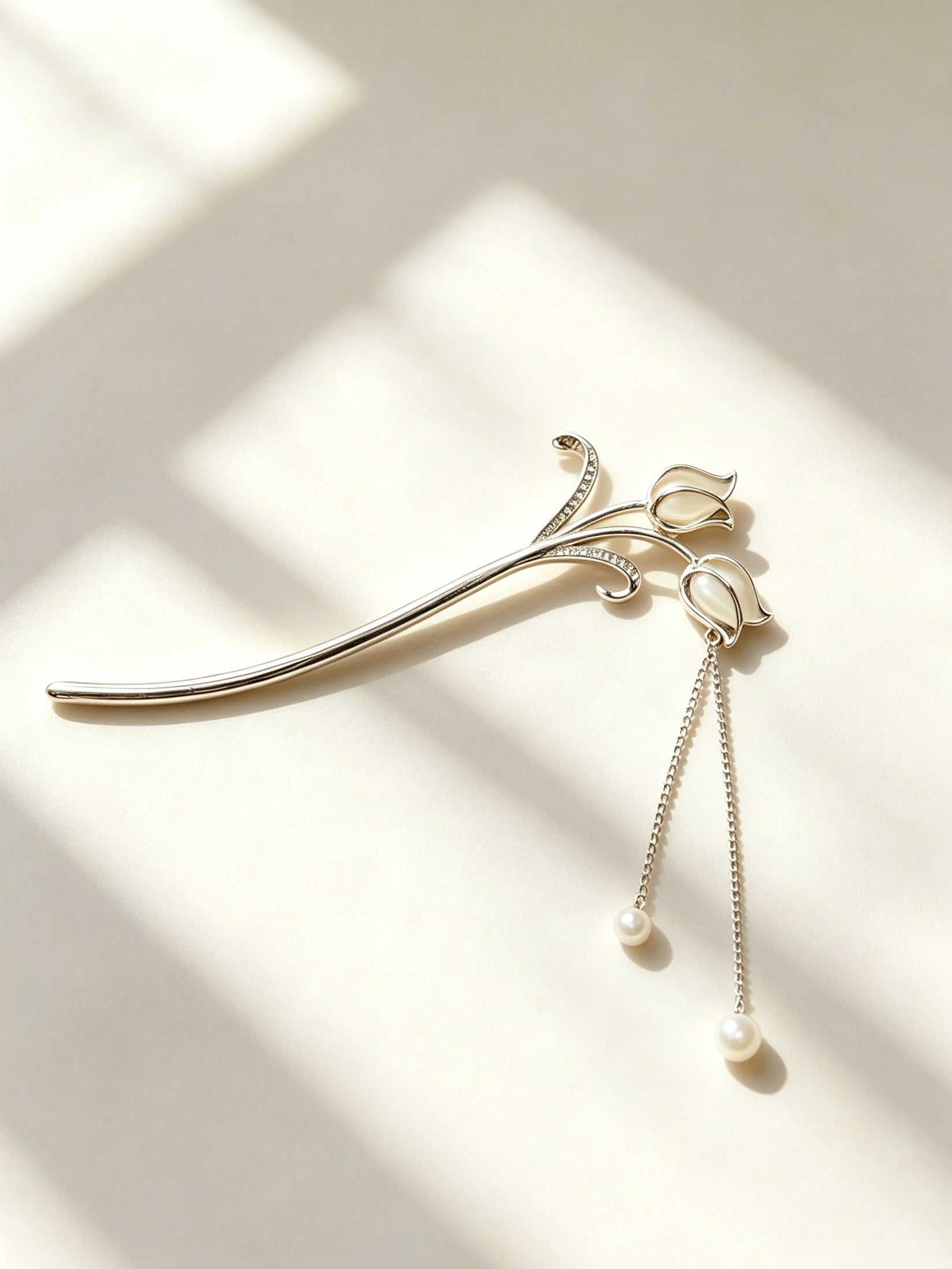 Joseph Arthur Branch Ornament Hair Stick with Pendant