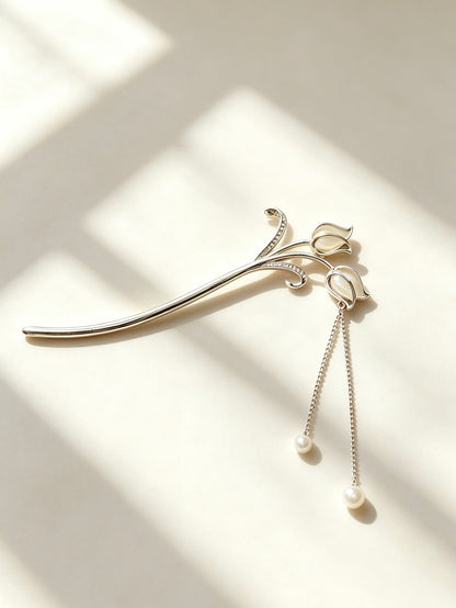 Joseph Arthur Branch Ornament Hair Stick with Pendant
